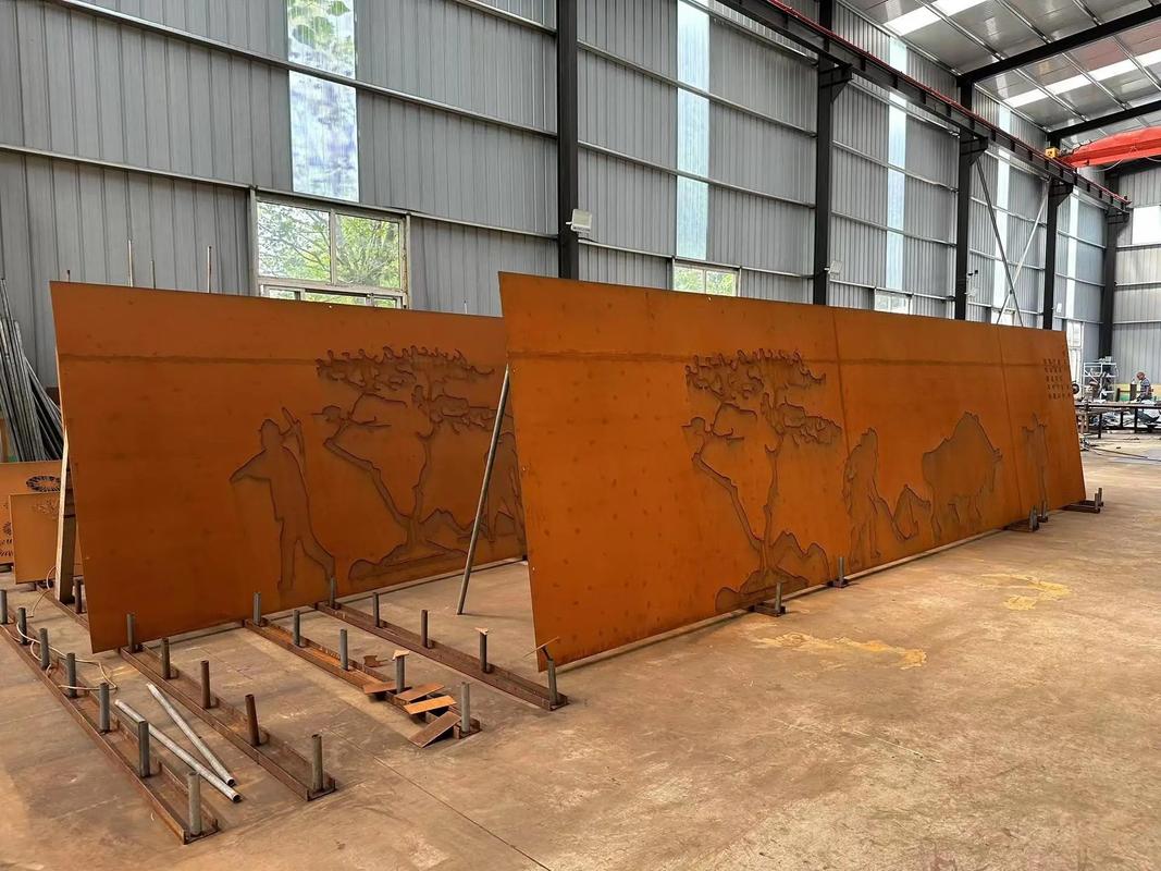 河东耐候钢幕墙