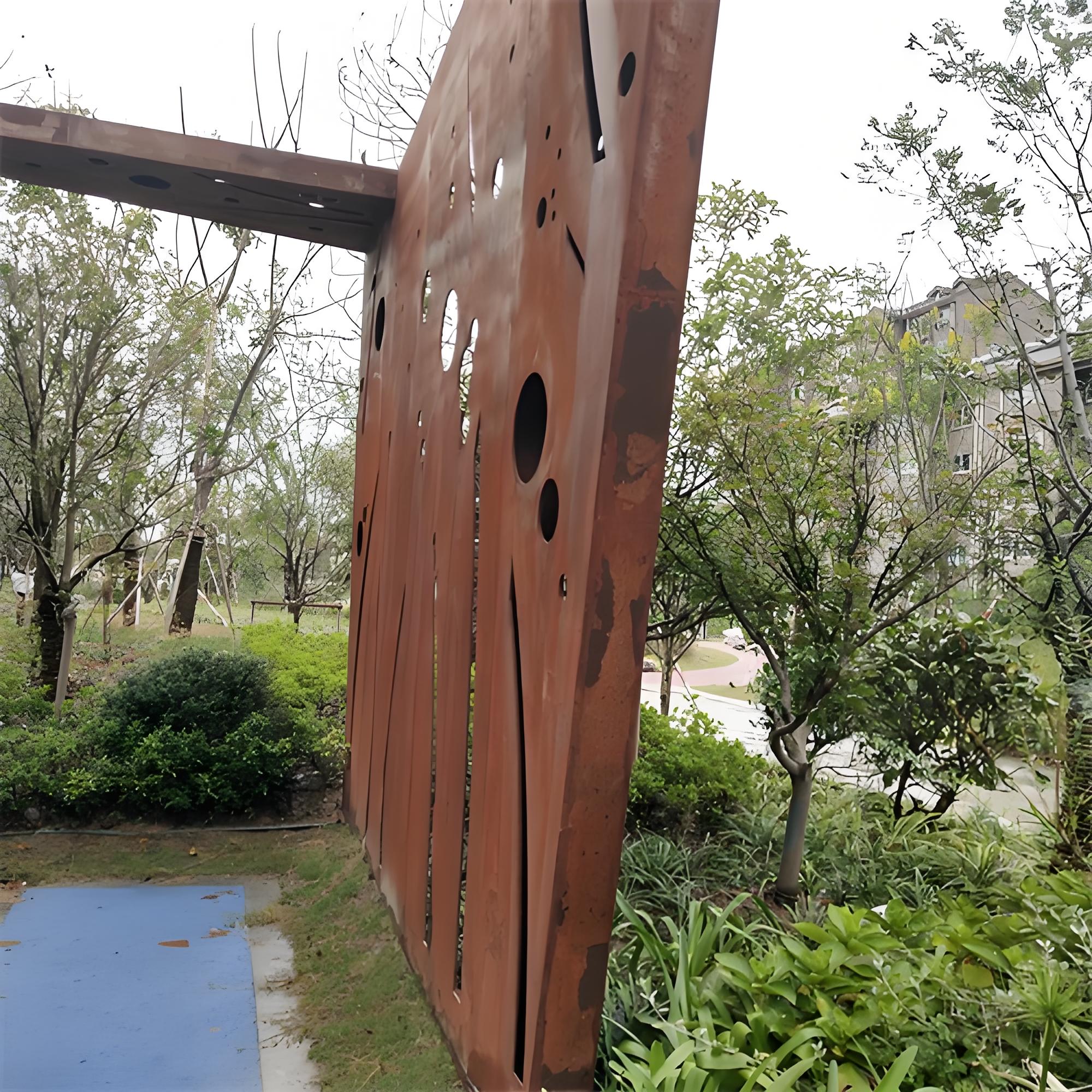 河东耐候钢景观